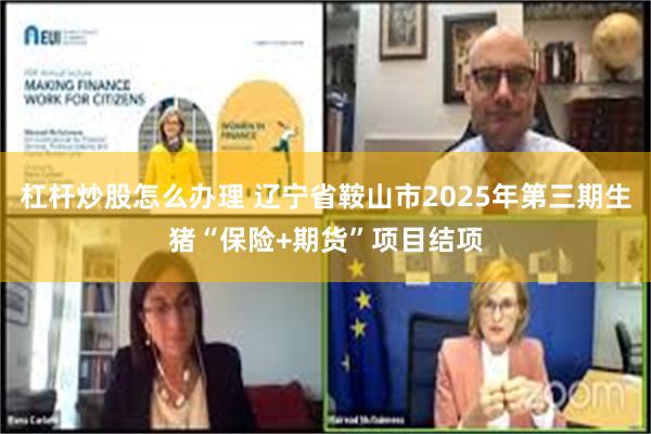 杠杆炒股怎么办理 辽宁省鞍山市2025年第三期生猪“保险+期货”项目结项