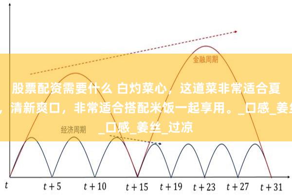 股票配资需要什么 白灼菜心，这道菜非常适合夏天食用，清新爽口，非常适合搭配米饭一起享用。_口感_姜丝_过凉