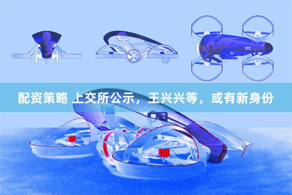 配资策略 上交所公示，王兴兴等，或有新身份