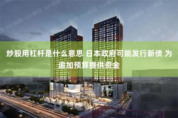 炒股用杠杆是什么意思 日本政府可能发行新债 为追加预算提供资金