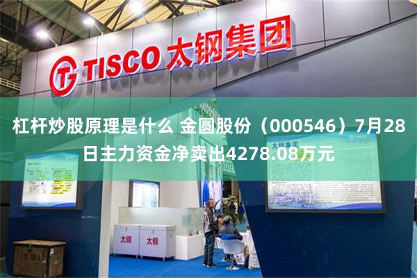 杠杆炒股原理是什么 金圆股份（000546）7月28日主力资金净卖出4278.08万元
