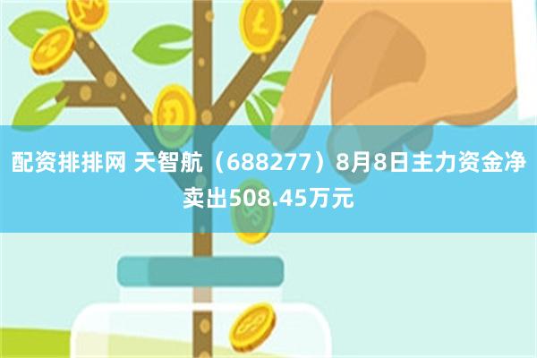 配资排排网 天智航（688277）8月8日主力资金净卖出508.45万元