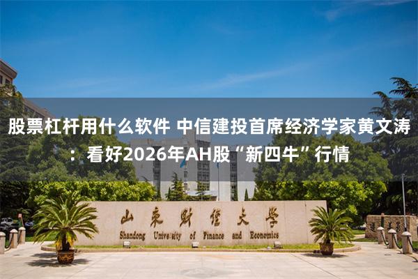 股票杠杆用什么软件 中信建投首席经济学家黄文涛：看好2026年AH股“新四牛”行情